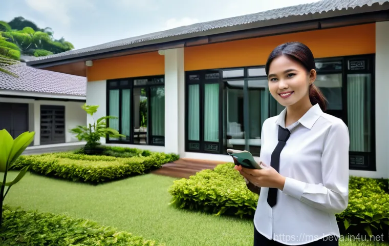 건축평가사 초보자를 위한 실무 가이드 - **Prompt:** A young, confident Malaysian female property valuer, dressed in professional business at...