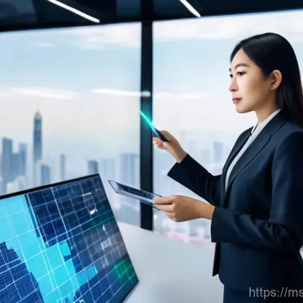 건축평가 전문가로서의 지속적 학습 동기부여 - **Prompt:** A dynamic, full-body shot of a confident Malaysian female real estate valuer, in her lat...
